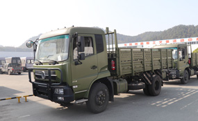 东风平头EQ1120GA军用运输车 4*2六吨卡车运兵车出口