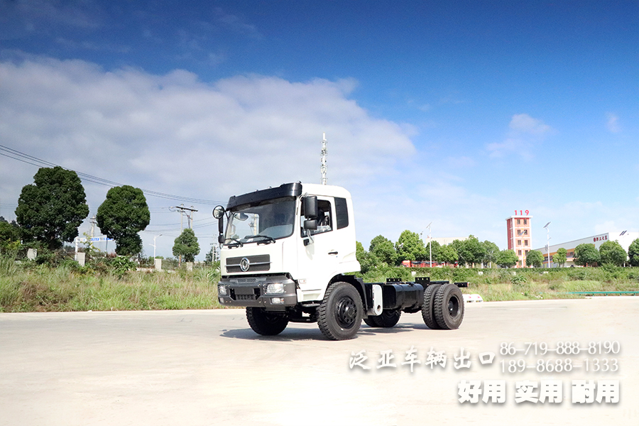 4*2天锦,排半自卸底盘,东风四驱越野专用车,越野专用底盘,东风天锦自卸车底盘