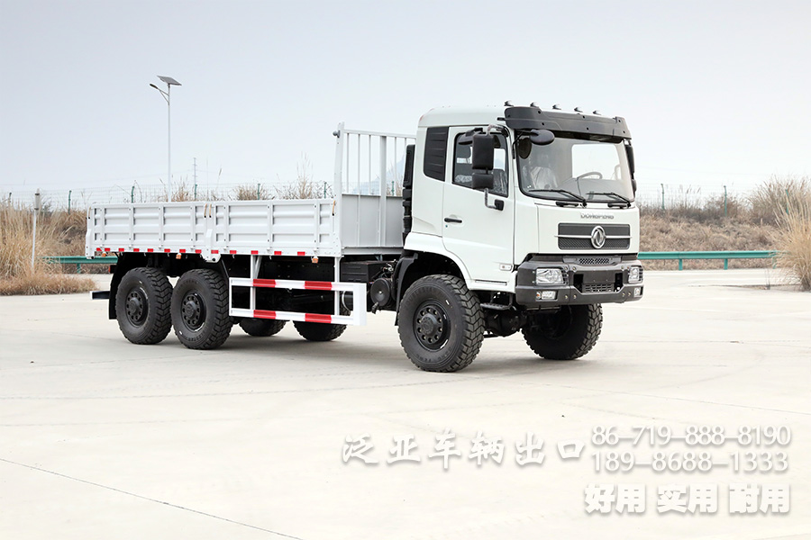 5.5米货箱卡车,新款东风6*6,260马力森林卡车,山地越野卡车,豪华卡车,恶劣路况专用车