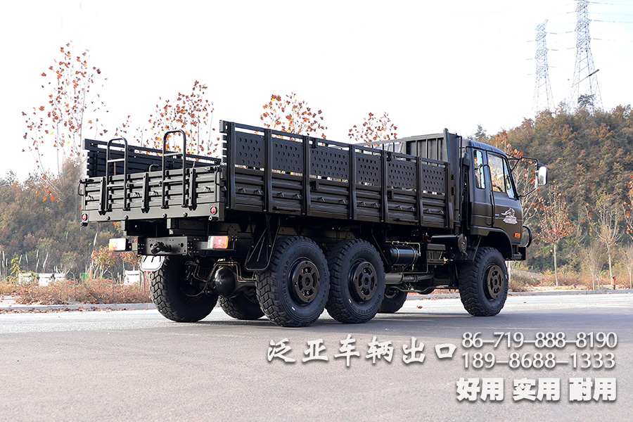 东风六驱一排半驾驶室,EQ2102N,越野底盘,专用车底盘,东风6*6,东风平头底盘,153双排驾驶室,军车底盘,153双排底盘