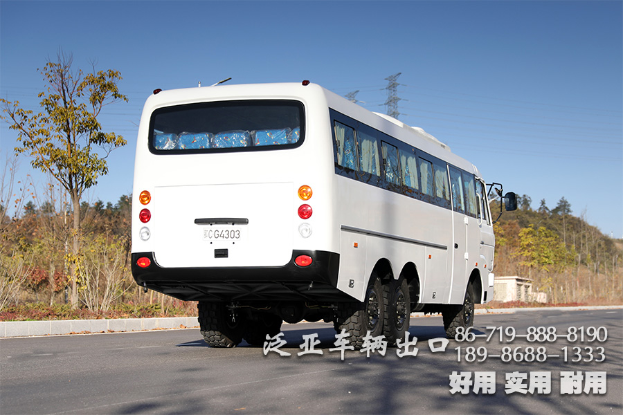 东风六驱客车，越野客车，东风全驱、东风巴士、村村通